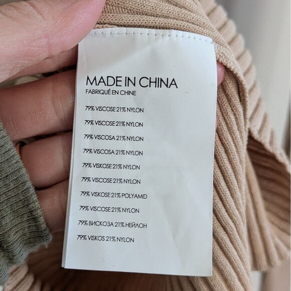 Club Monaco Keisa Sweater Beige Oatmeal Offwhite S Small - Picture 9 of 10